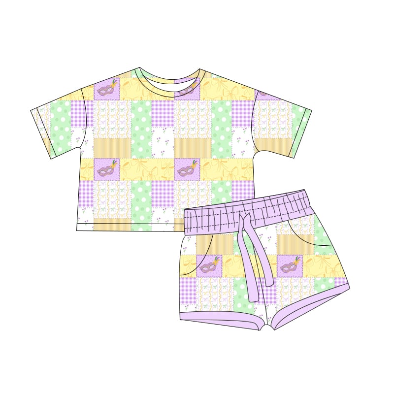 Mardi patchwork bamboo lounge