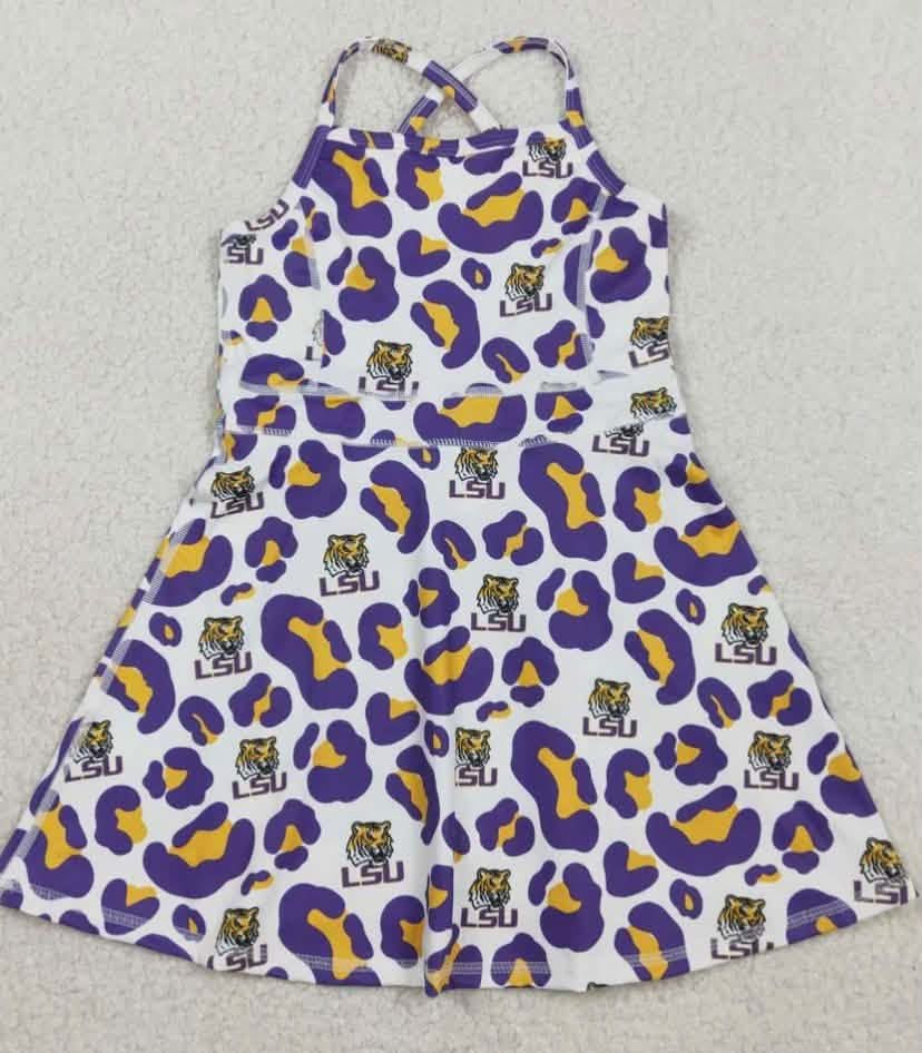 Cheetah purple and gold