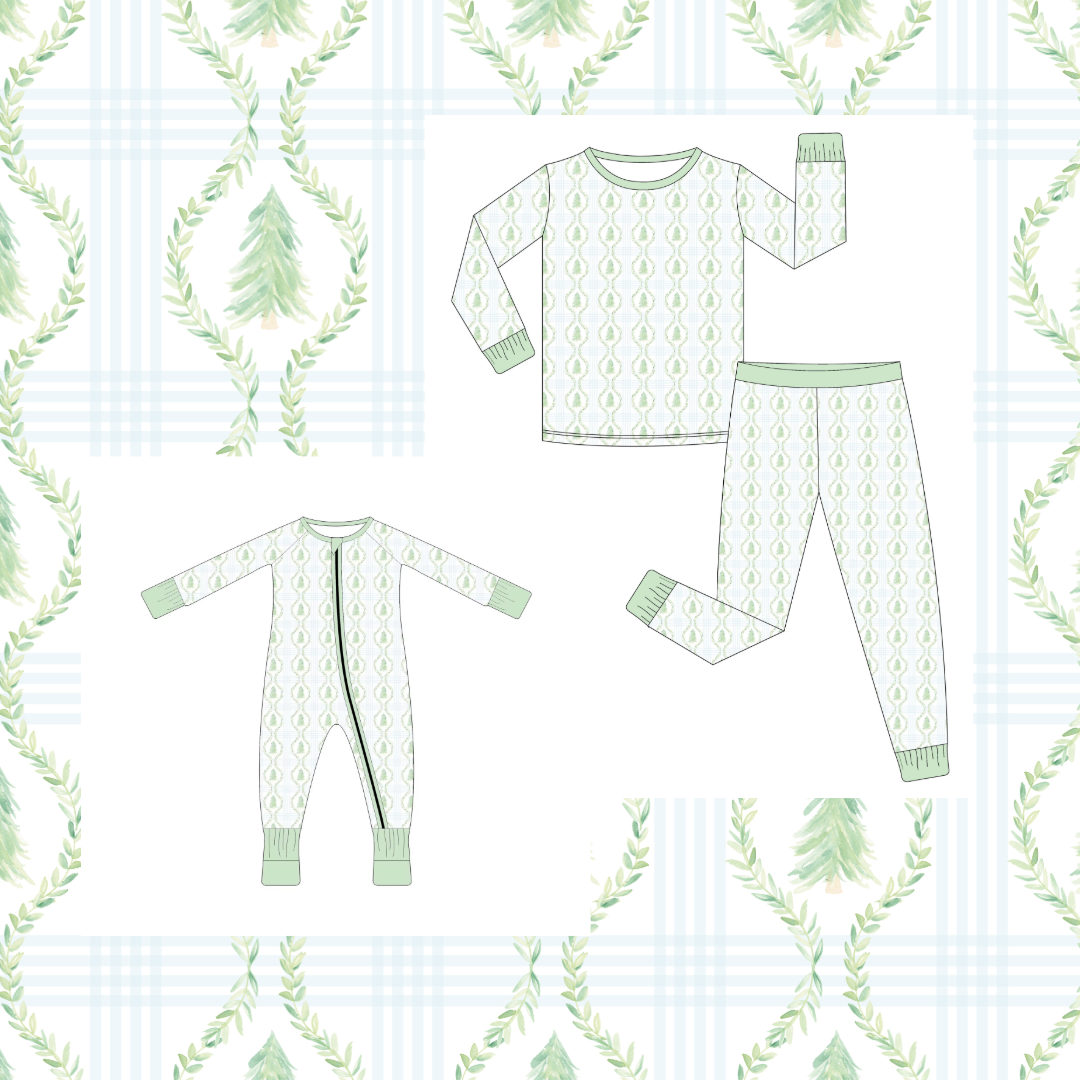 Evergreen trees bamboo eta nov