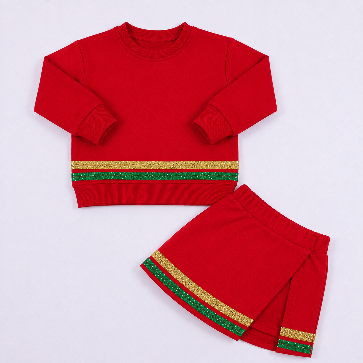 Santa baby sequin stripe set eta Nov
