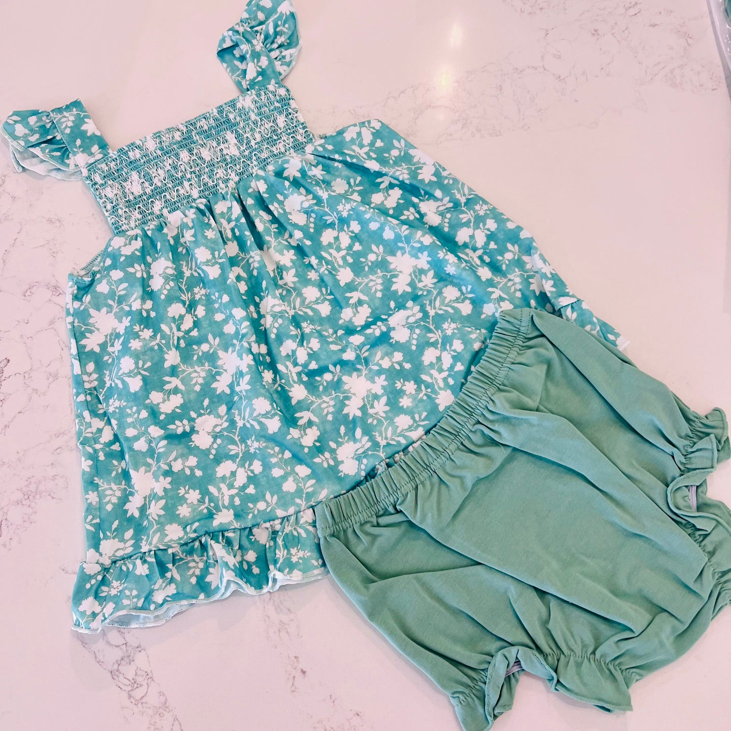 Floral bloomer set