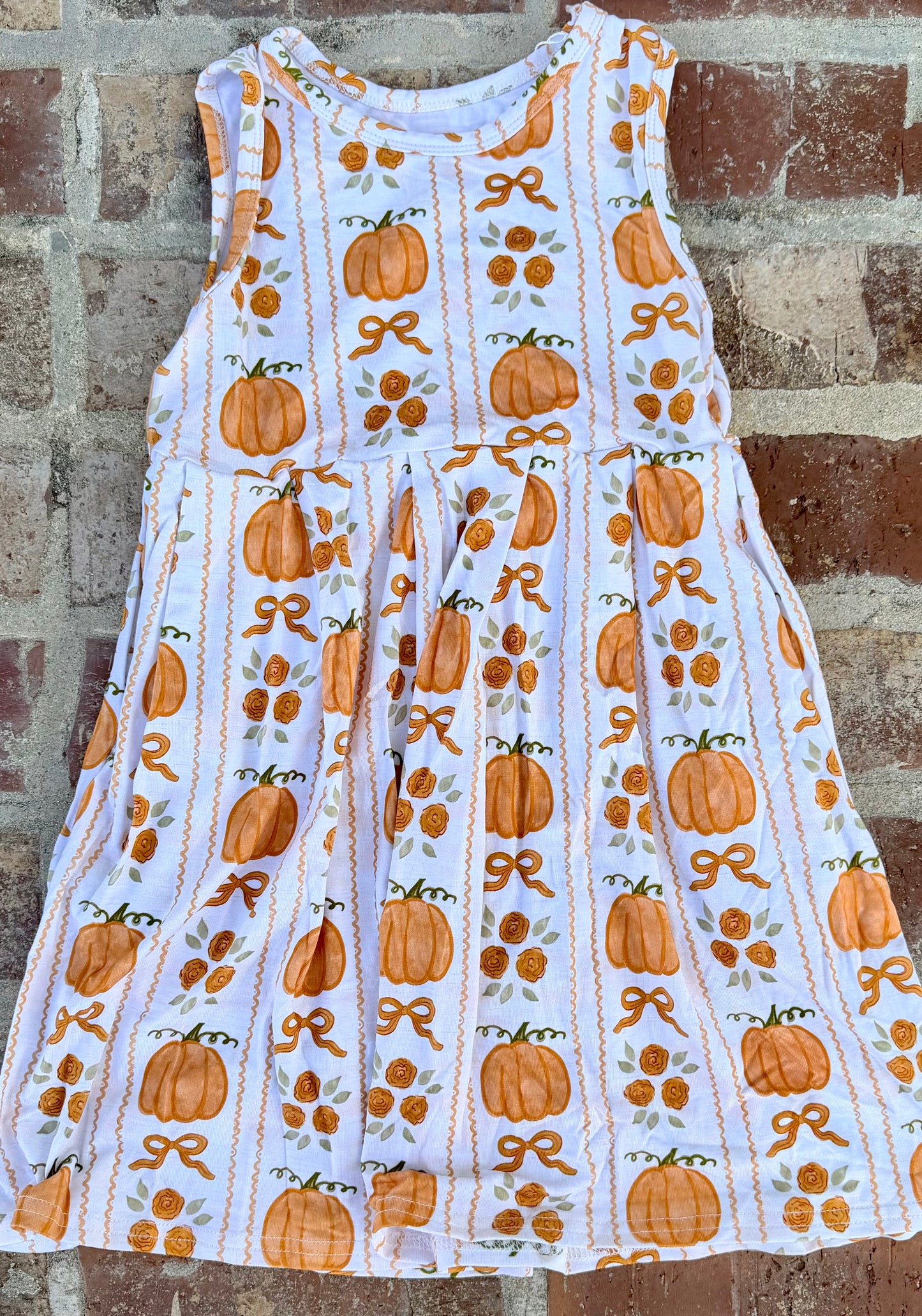 Bamboo pumpkin dress