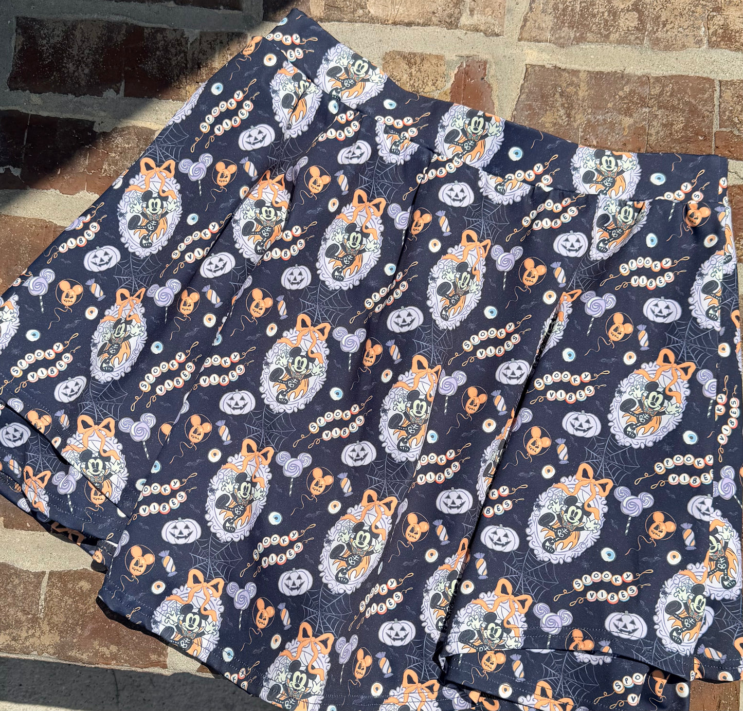 Halloween skort