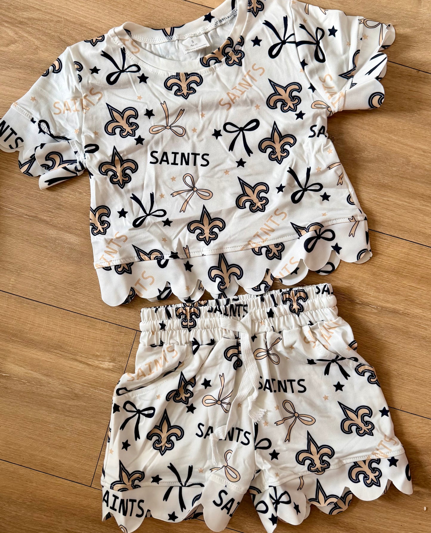 Saints scallop set