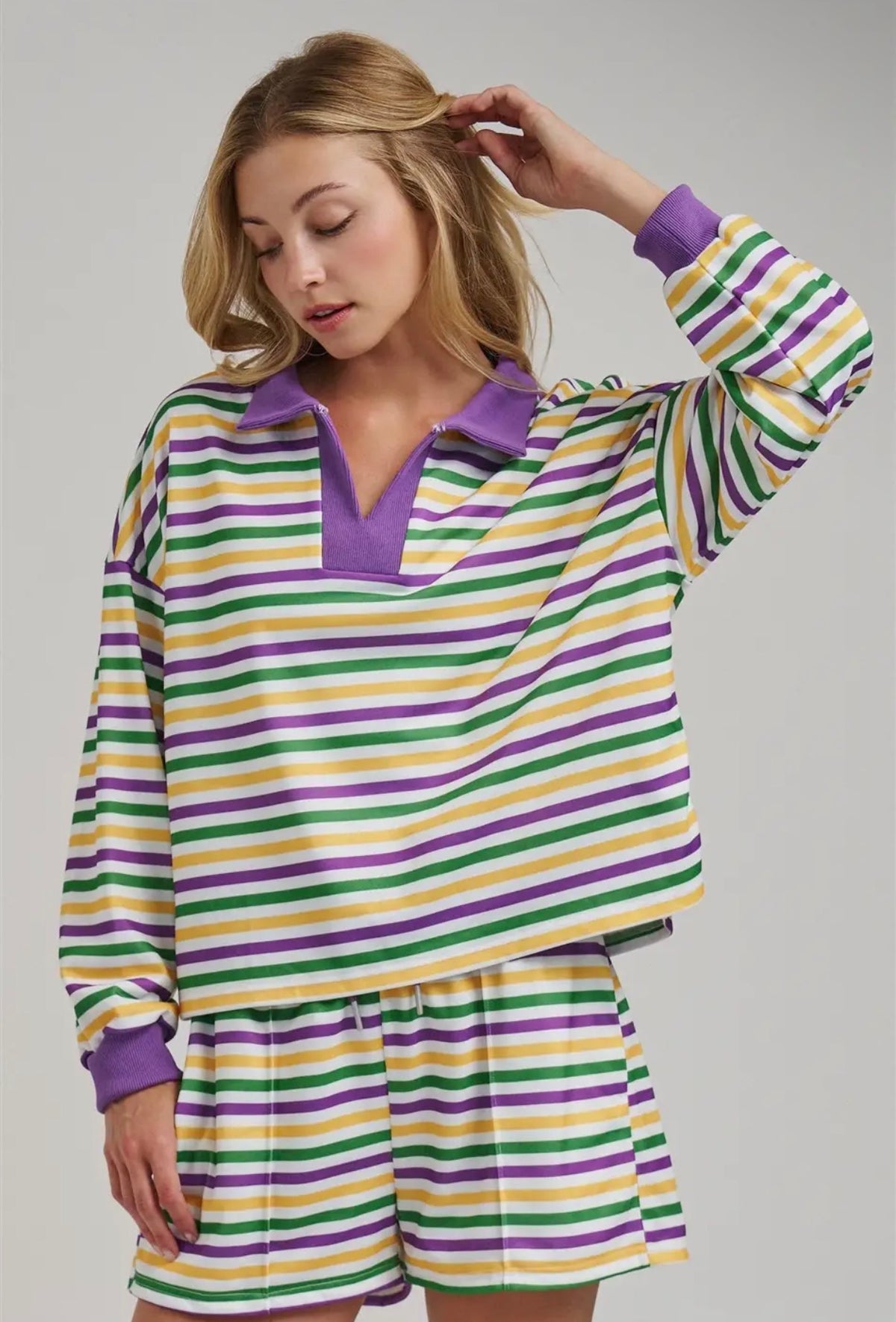 Mardi stripe women’s set eta DEC