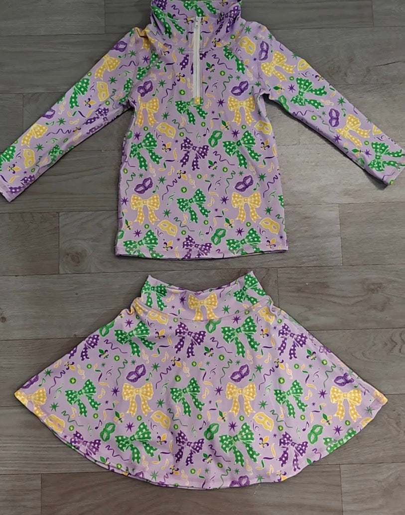 Mardi Gras athletic set eta Nov