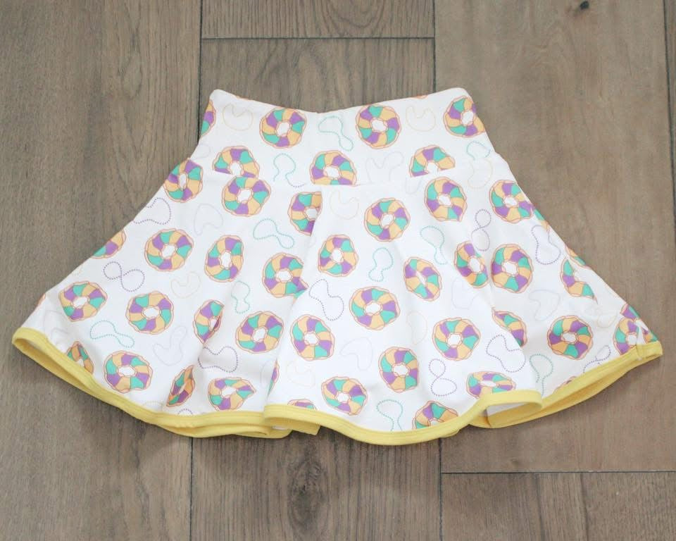 King cake Mardi skort