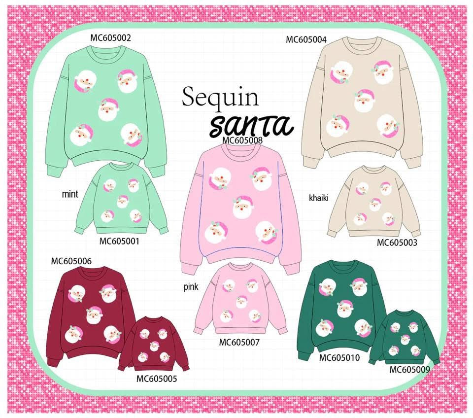 Sequin Santa eta Nov