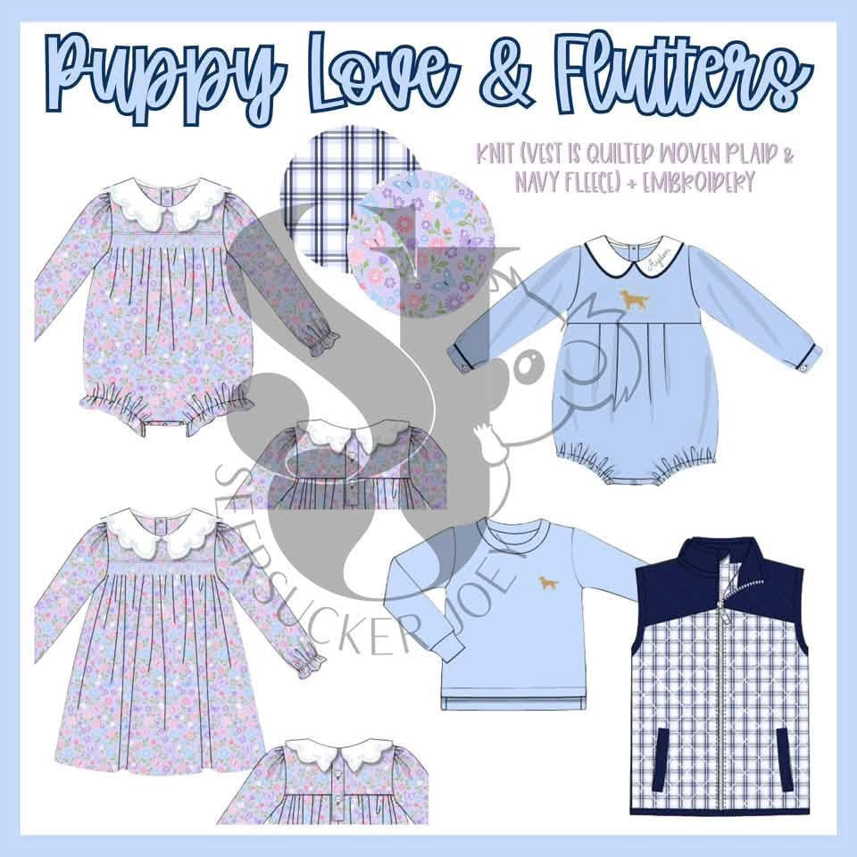 Puppy love and flutters eta Jan