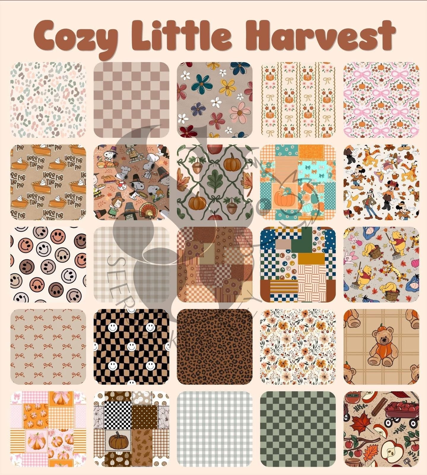 Cozy little harvest eta Oct