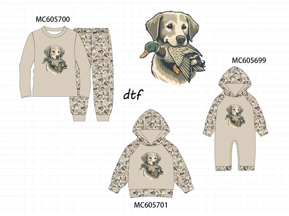 Camo dog hoodie eta nov