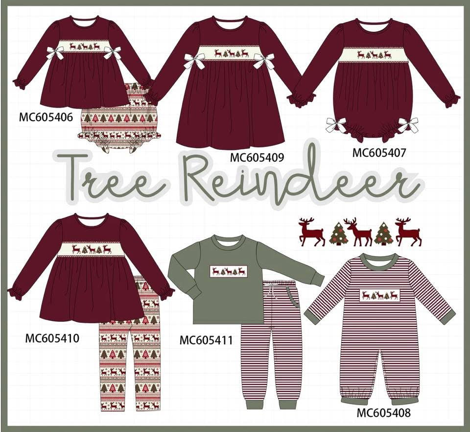 Tree reindeer eta nov