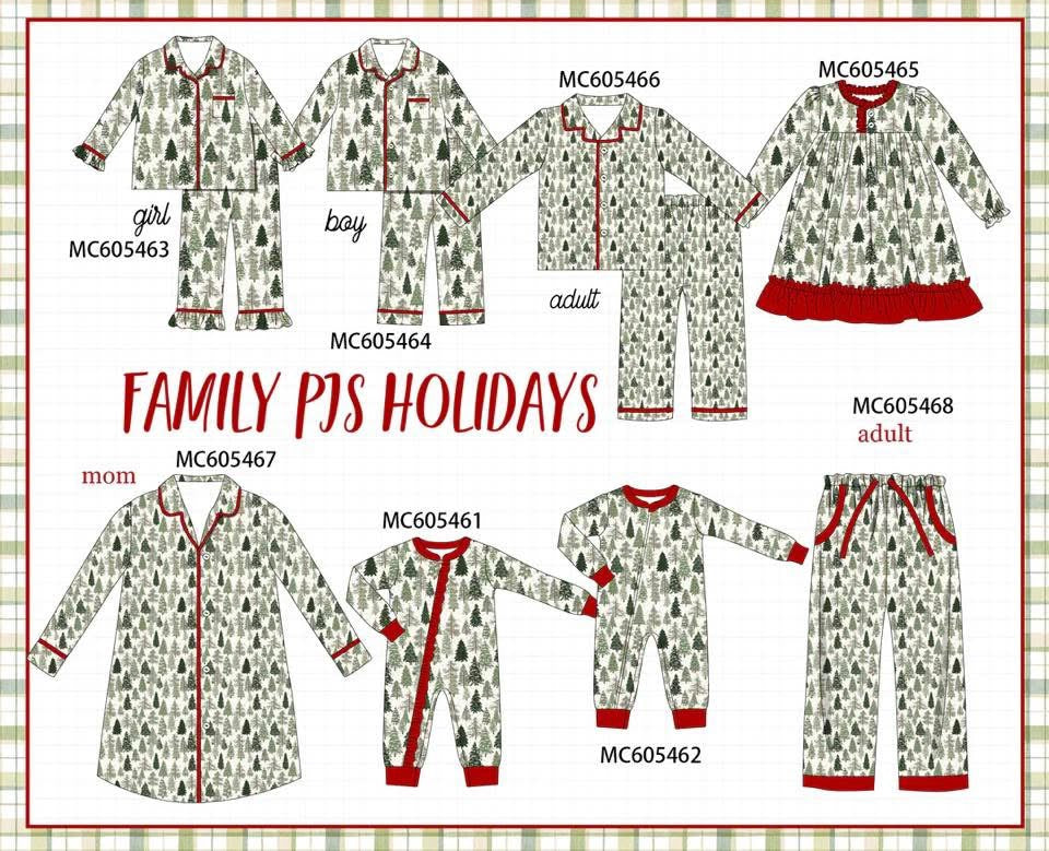 Holiday Family PJs eta Nov