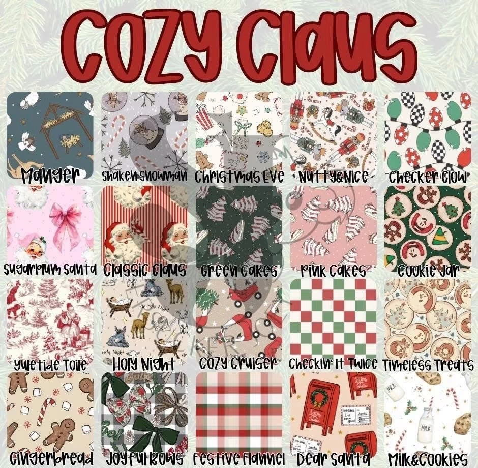 Cozy Claus bamboo eta nov
