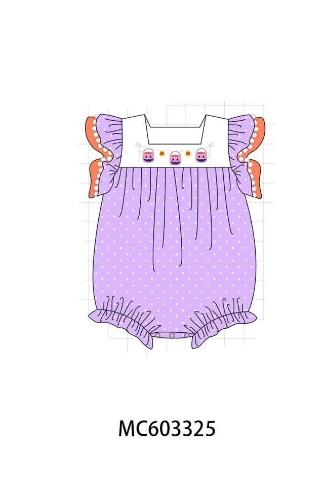 Purple Halloween bubble