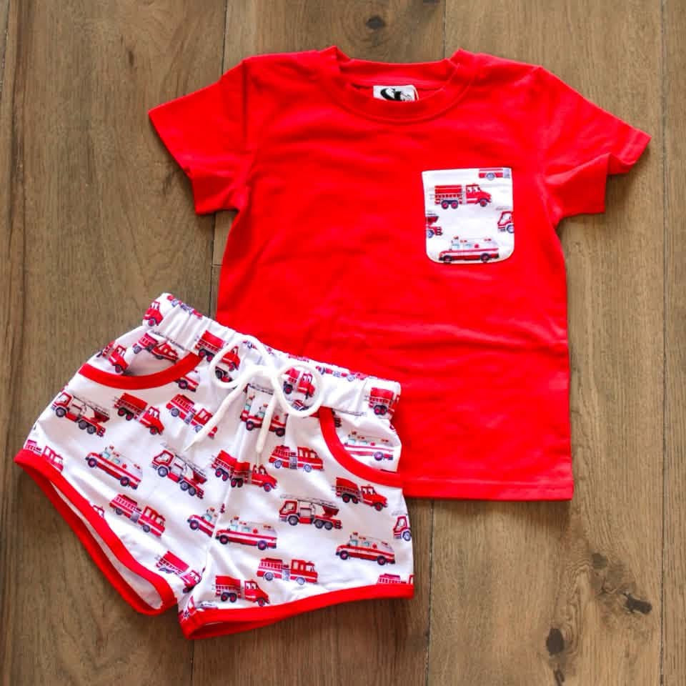 Fire truck set