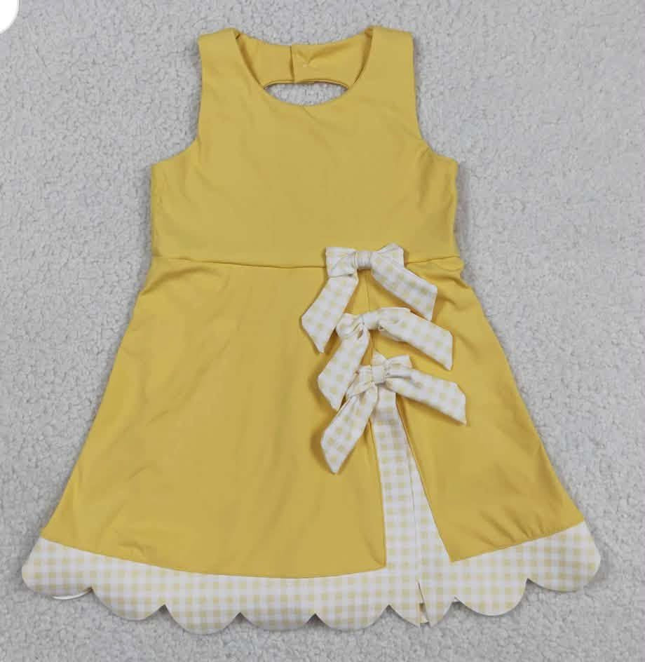 Yellow bow athletic