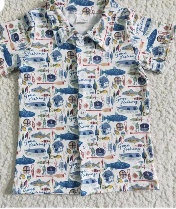 Boy Polo Fishing ETA 4-6 Weeks