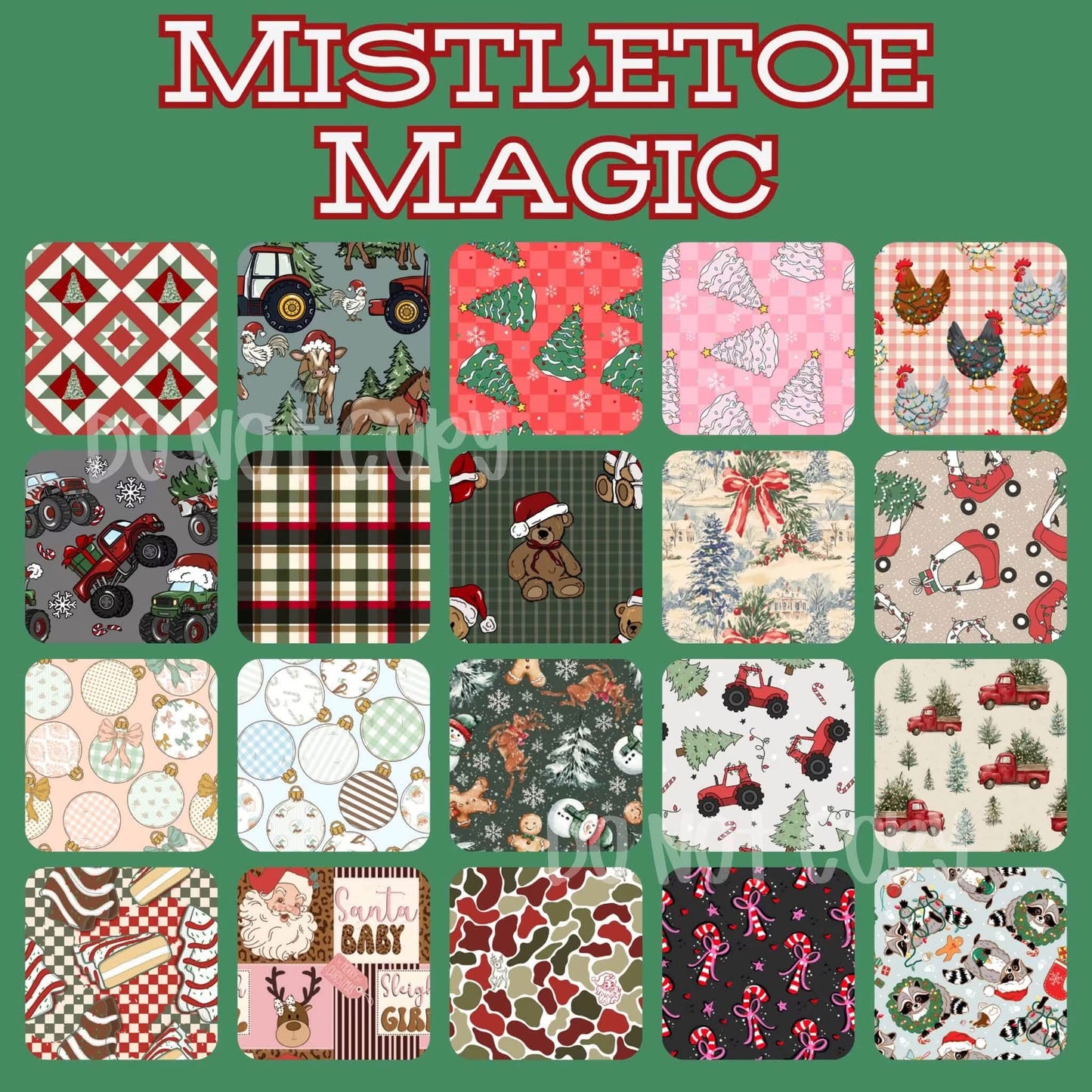 Mistletoe Magic ETA Oct