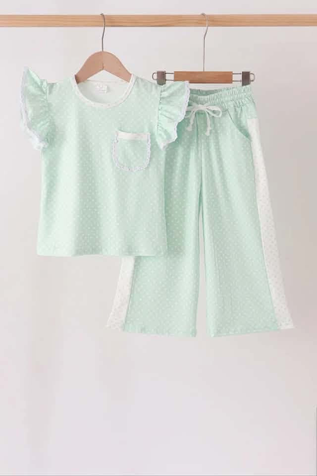 Girls mint set