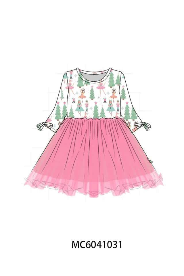 Pink nutcracker dress
