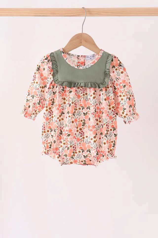 Sage floral bubble