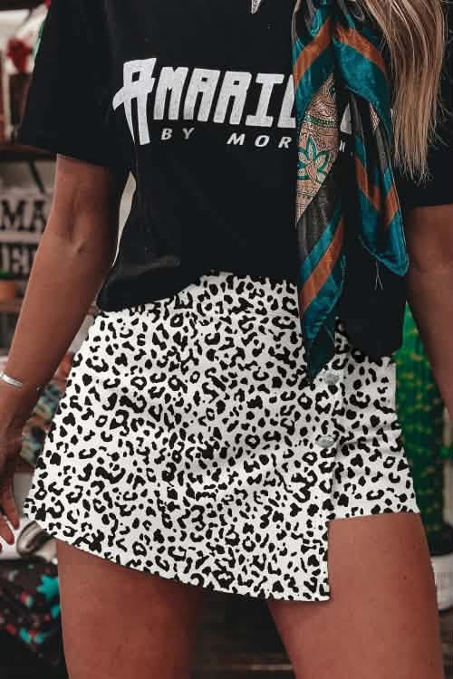 Leopard Skort ETA Oct