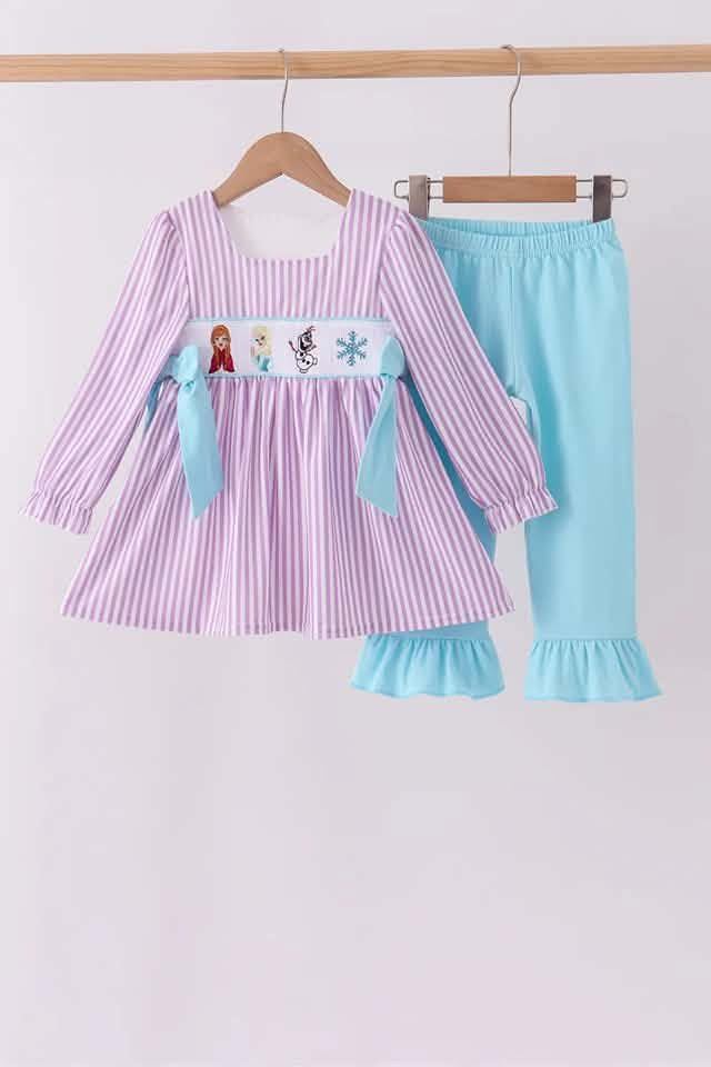 Purple pant set