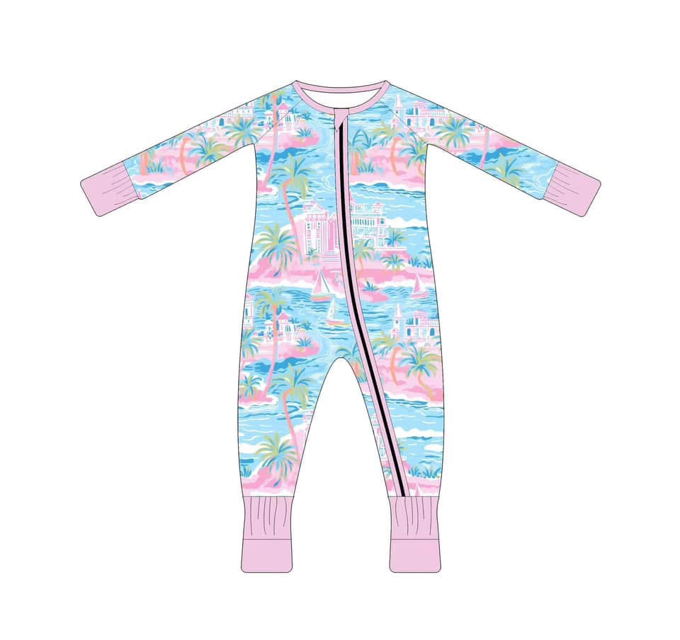 Summer Bamboo preppy Beach