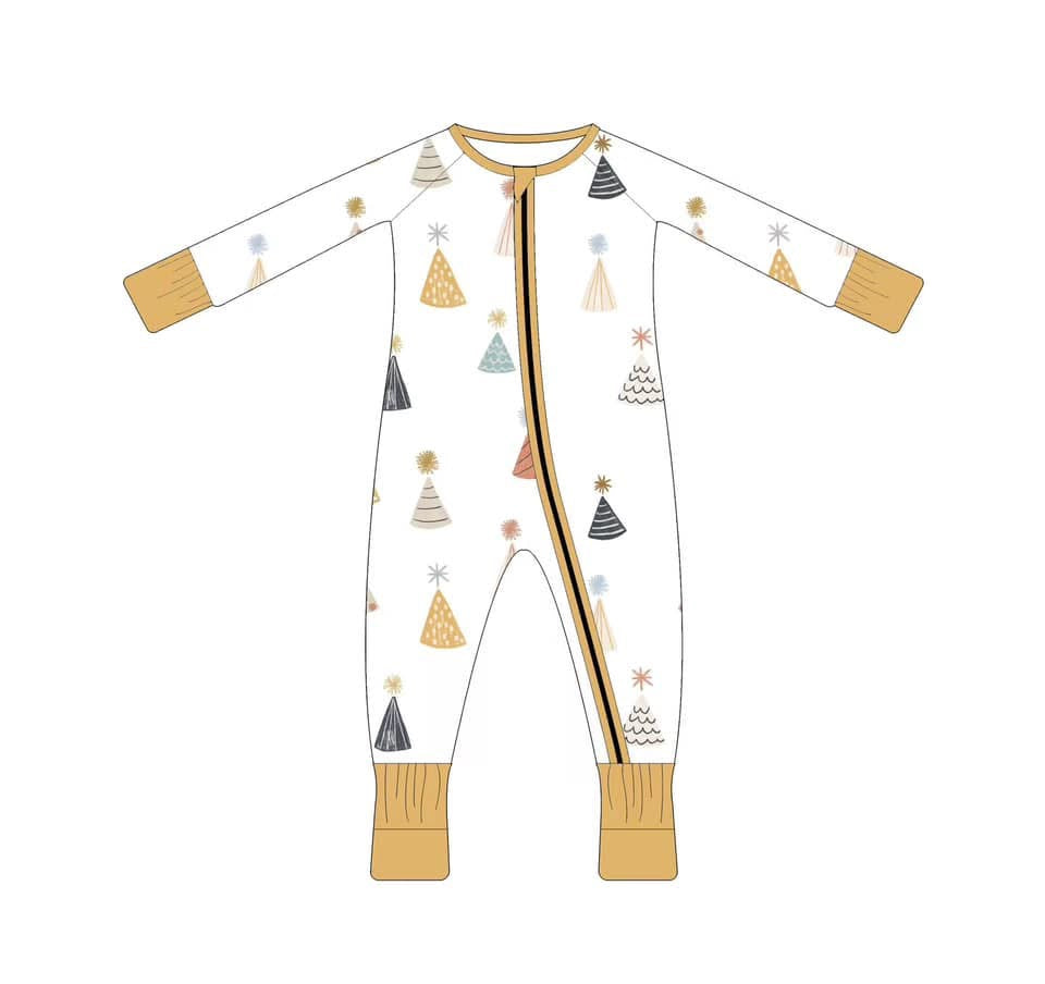 Summer Bamboo neutral party hats