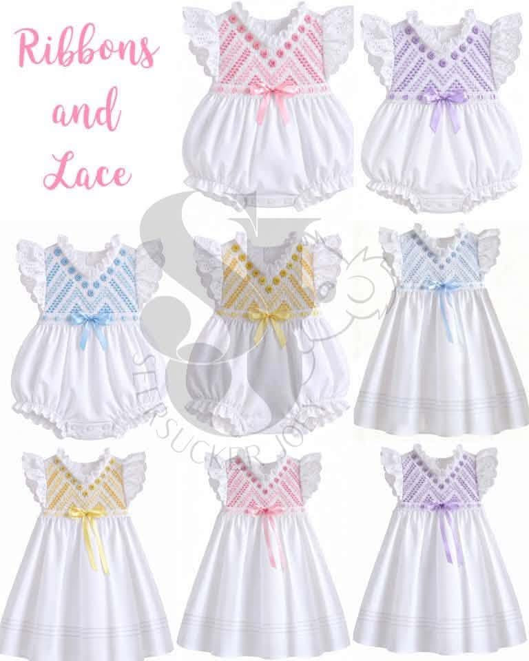 Ribbons and lace eta late Feb