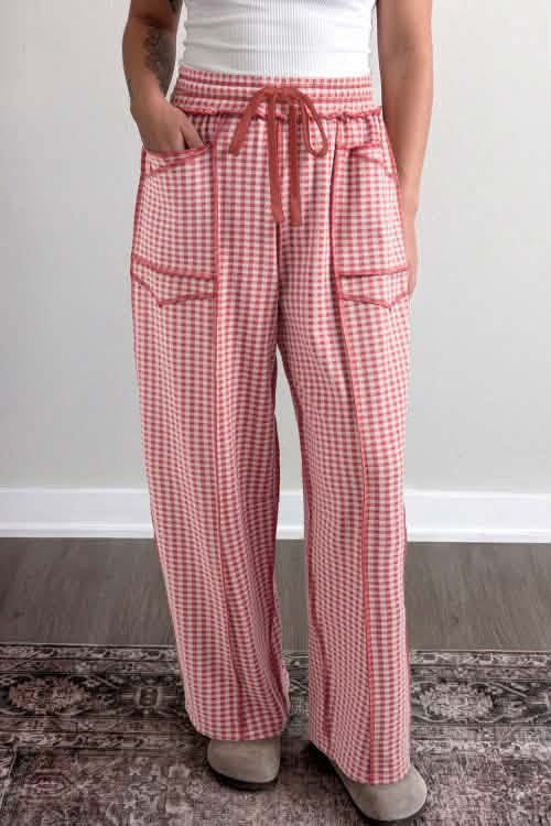 Red pants