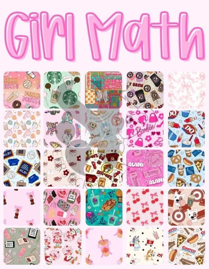 Girl Math Bamboo ETA Feb
