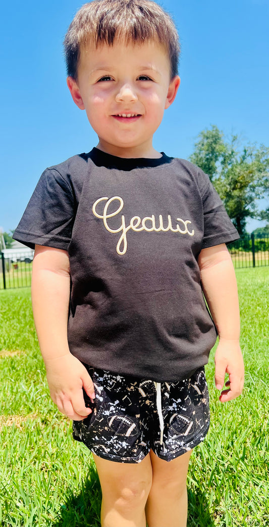 Geaux black & gold