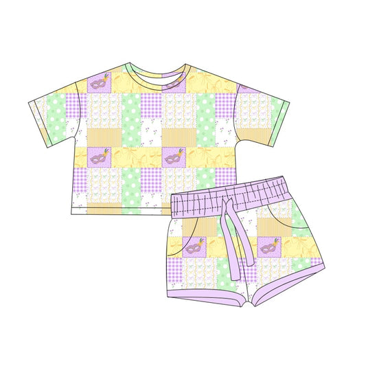 Mardi patchwork bamboo lounge