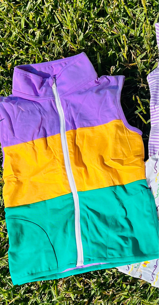 Mardi Gras vest