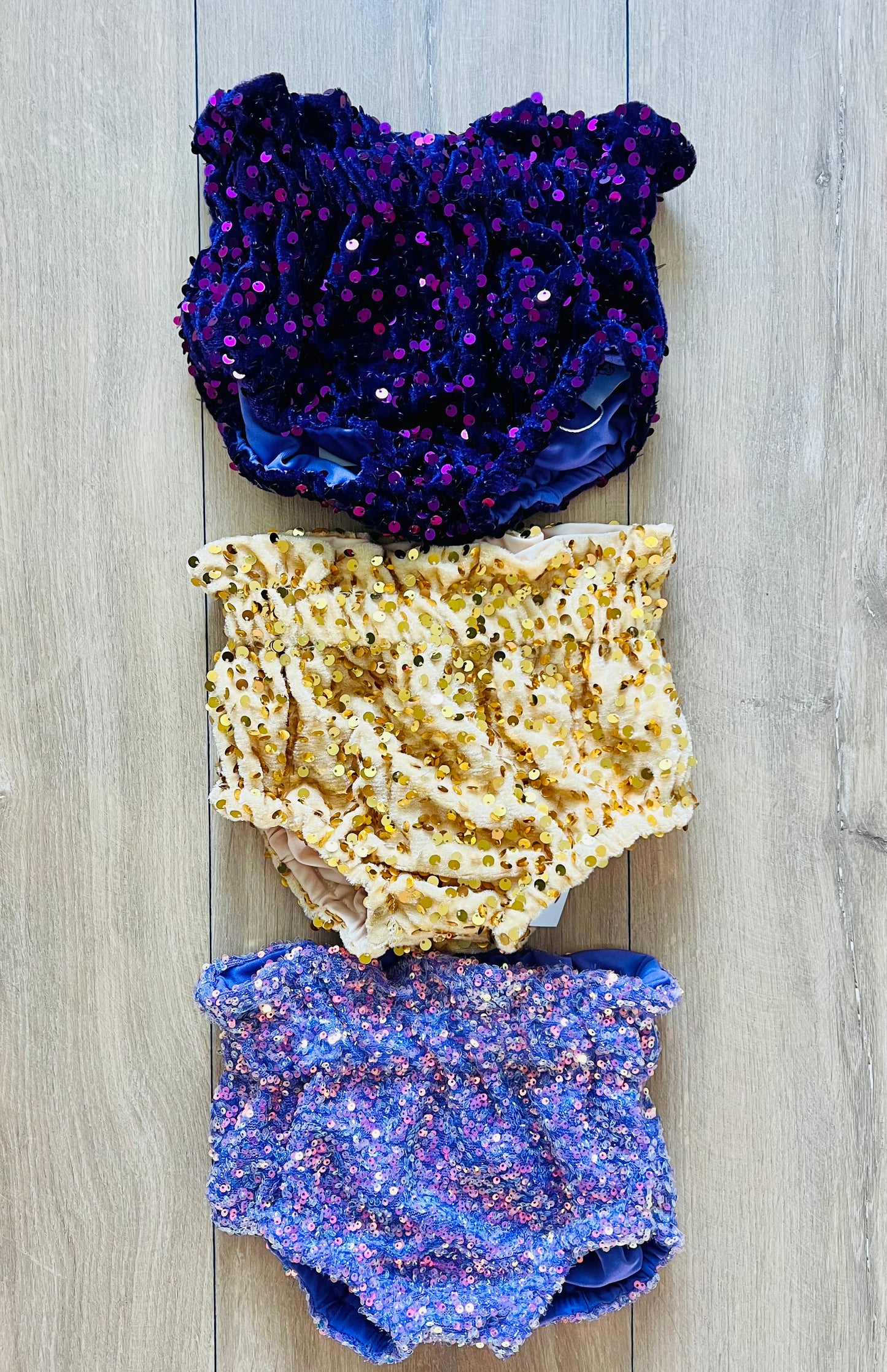 Sequin bloomers