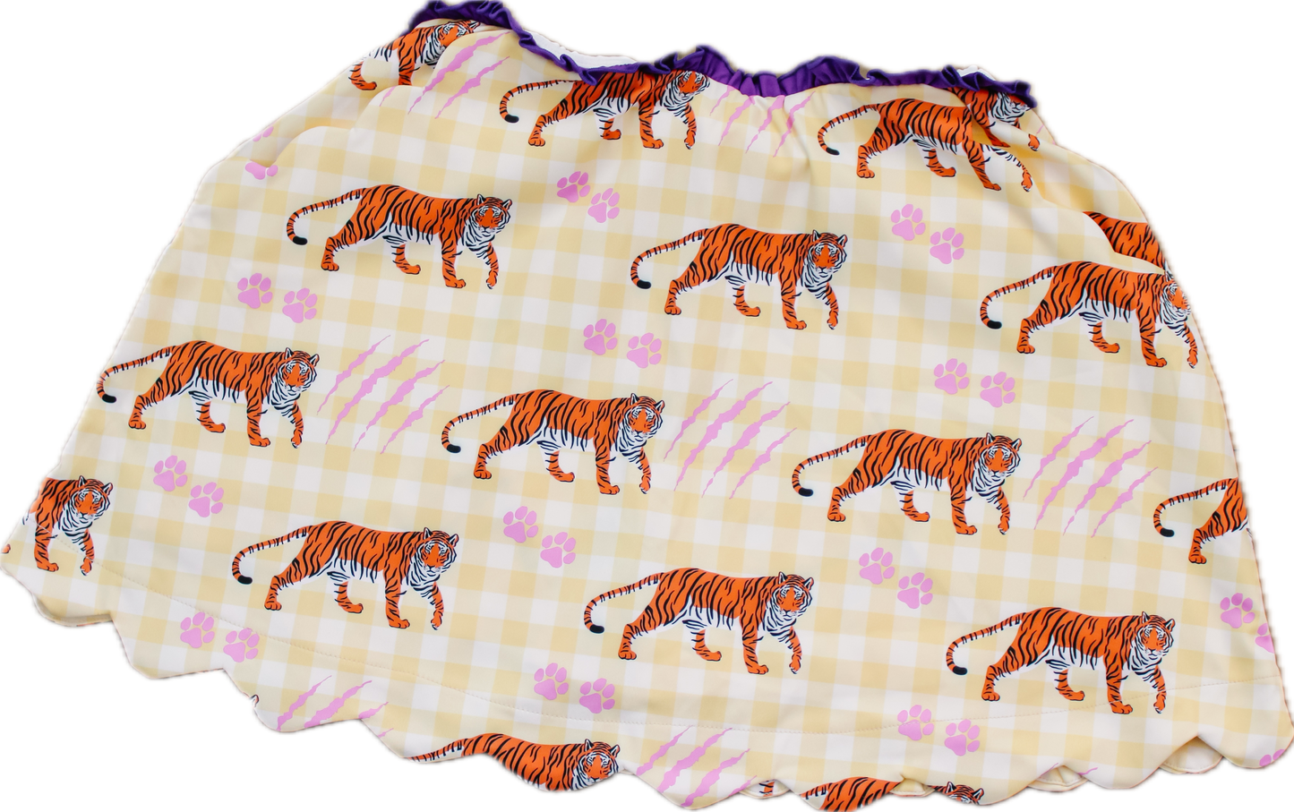 Athletic tiger skort