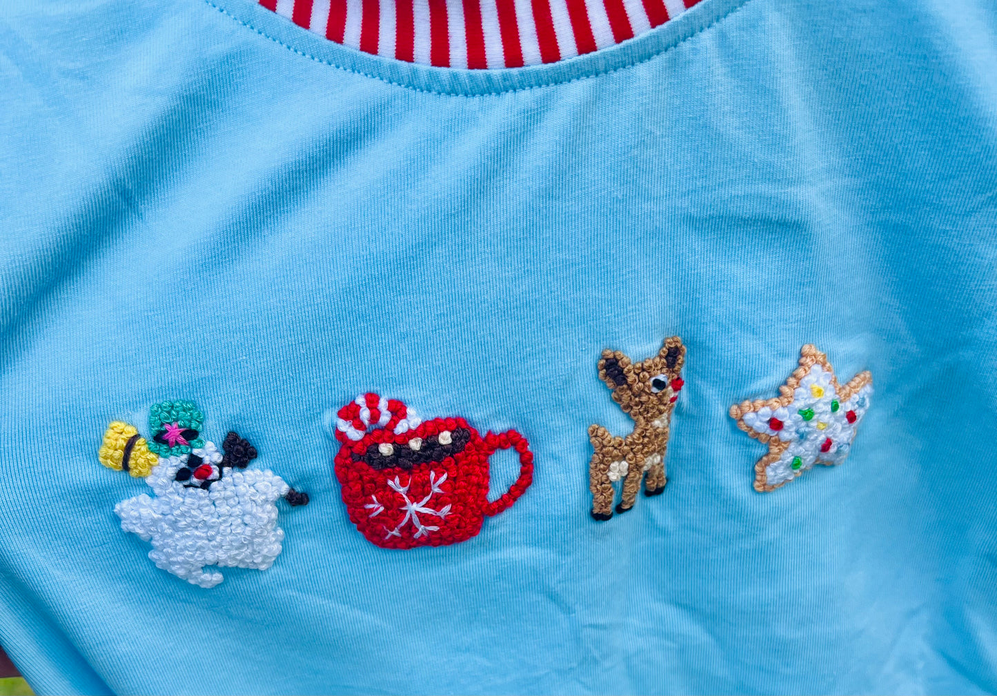 Christmas classics French knot