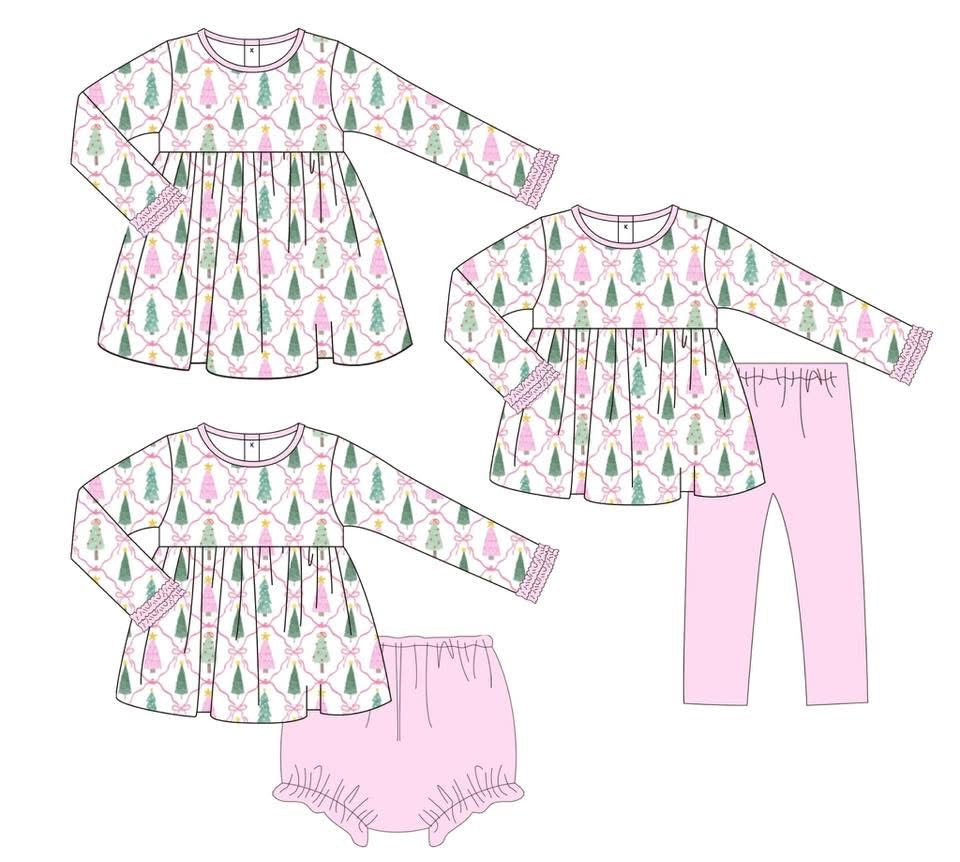 Preppy pink trees eta nov