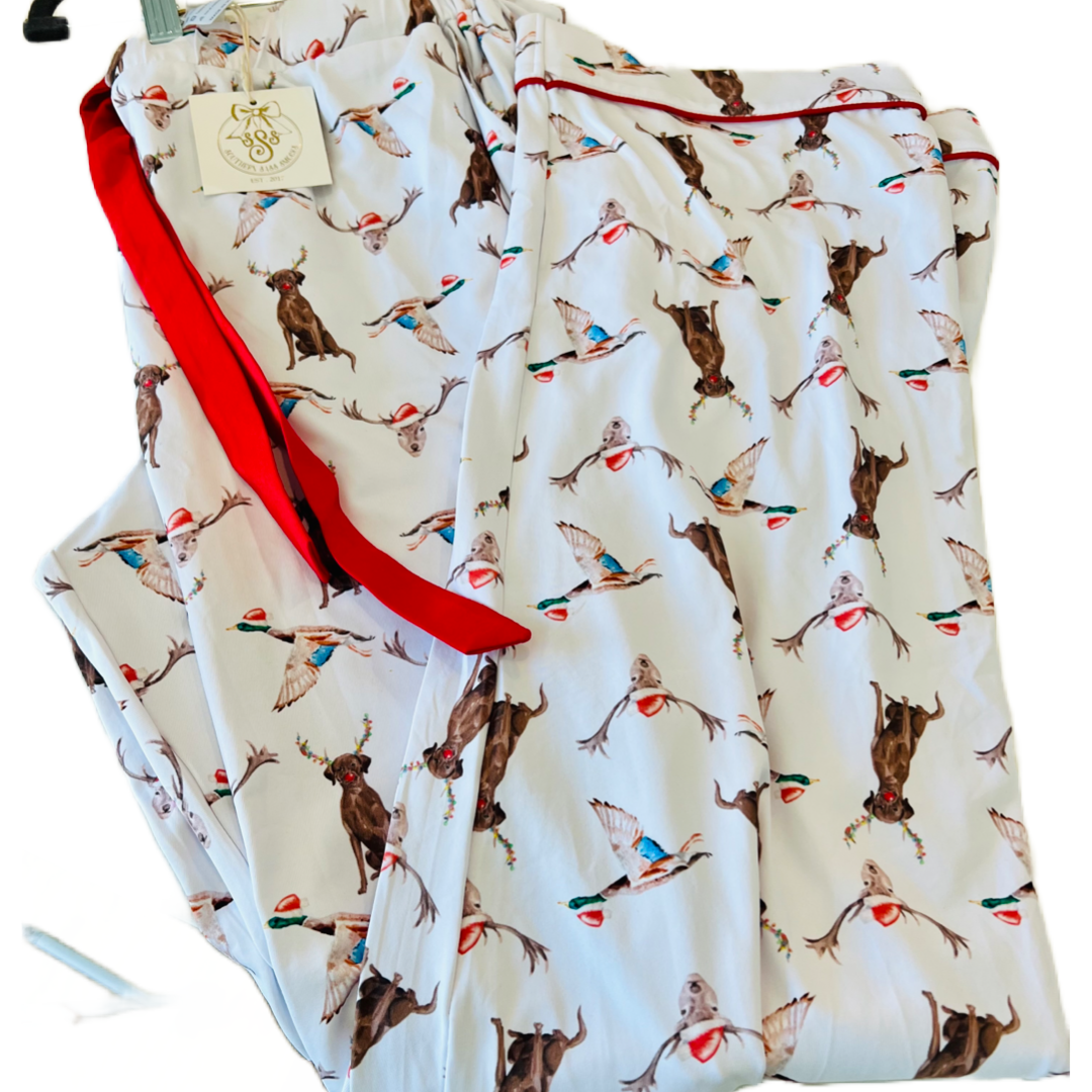 Christmas Hunting Adult PJ Pants