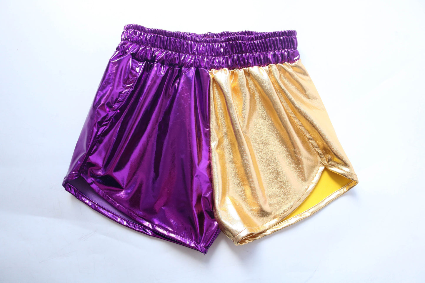 Purple + Gold Shorts