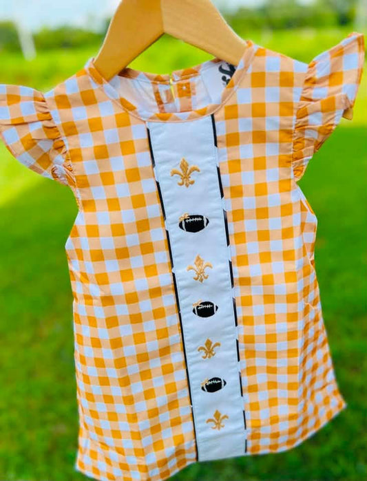 Girls Fleur de lis