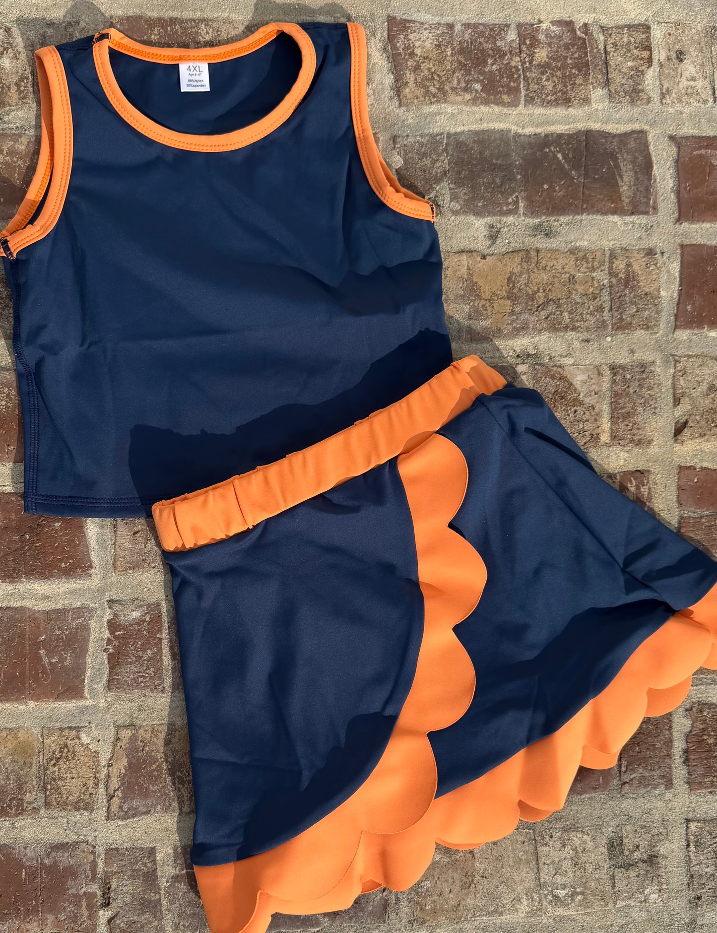 Scallop athletic sets
