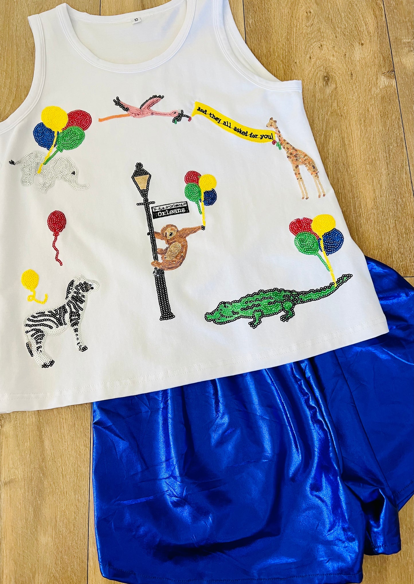 Custom all asked for you sequin