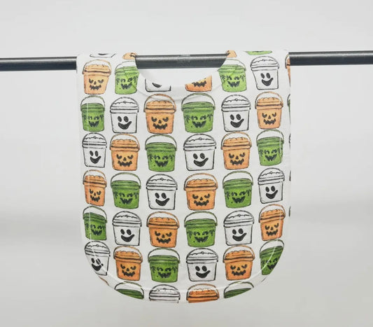 Halloween bucket bib