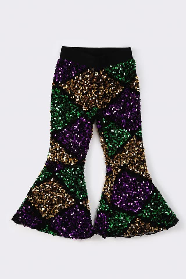 Geo Mardi Sequin Flares