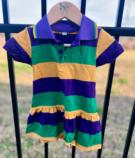 Stripe Mardi Dress