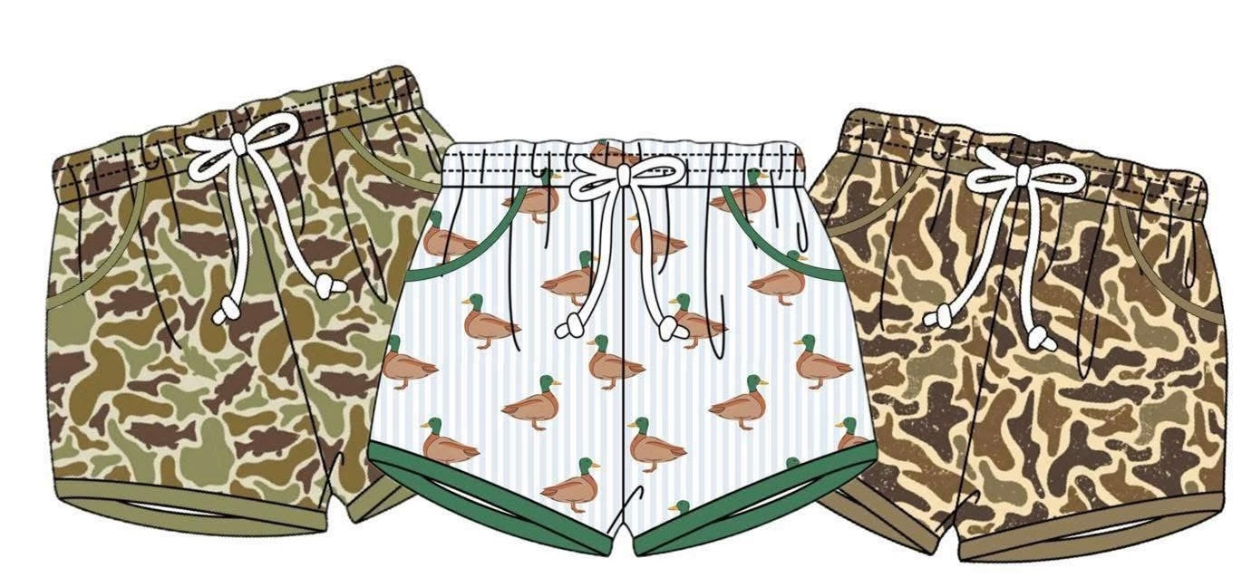 Swim shorts eta June