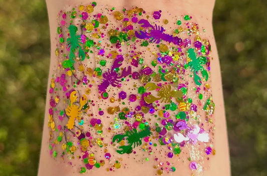 Crawfish body glitter